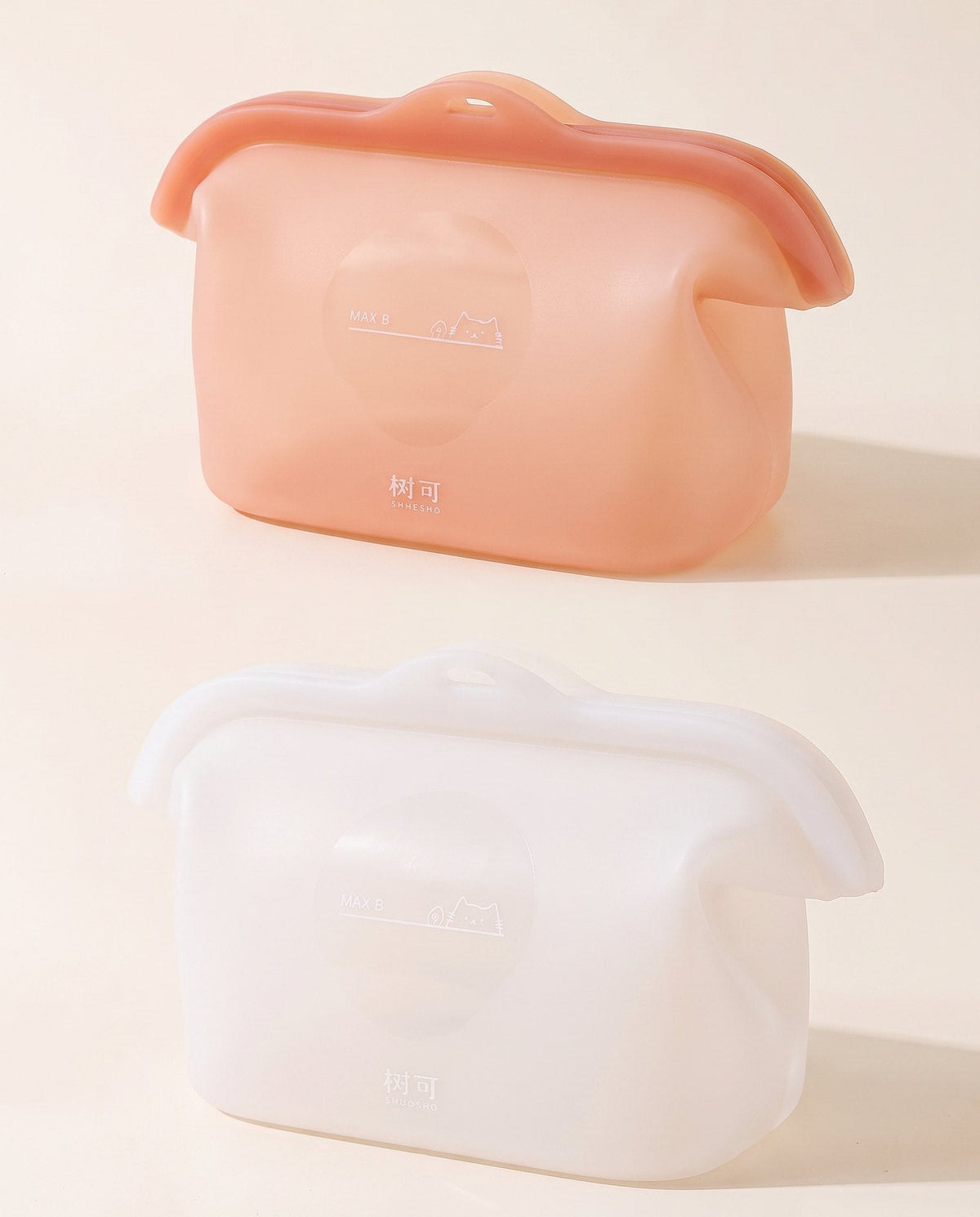 Set of 2: a Blush bag and a Cloud bag